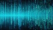 © Various Backgrounds - Background binary code is in aqua color