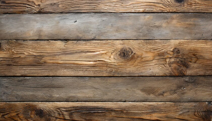 Wall Mural - Old barn wood background texture. Vintage weathered rough planks wall backdrop.