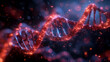 Abstract plexus DNA oragnic background