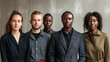 © Creative-Touch - multi ethnics group of business peoples, proffesional studio shot