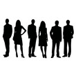 © vectorcyan - business people  silhouette