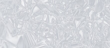 White Silk Or Satin Luxury Cloth Texture With Crystalized Marble Texture, Plastic Or Polyethylene Bag Texture With Liquid Stains, Texture Of Ice On The Surface, Modern Seamless Grey Background.