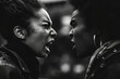 the emotional intensity of people engaged in verbal disputes