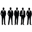 © vectorcyan - business people silhouette