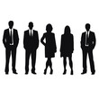 © vectorcyan - business people silhouette