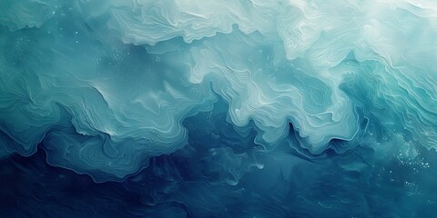 dark  blue teal water watercolor background, blue wave sea underwater watercolor,  blue topografi sea watercolor