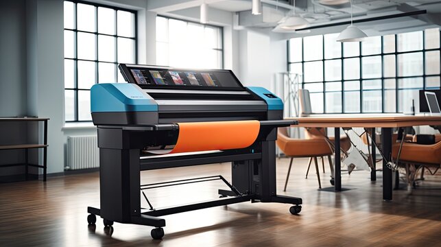 Elevate your printing game with our plotter large format photocopier. With its advanced rendering technology and sleek design, this machine is a must-have for any professional