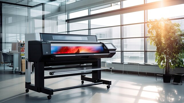Elevate your printing game with our plotter large format photocopier. With its advanced rendering technology and sleek design, this machine is a must-have for any professional