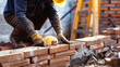 © Leonardo Zegur - Bricklayers working in the building trade
