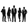 © vectorcyan - business people silhouette