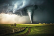 Chaos in the Heartland: Tornado Ravages Fields