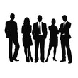 © vectorcyan - business people silhouette