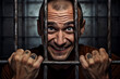 © Tetiana - Generative AI picture restricted freedom concept prisoner in jail orange uniform criminal person