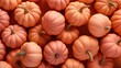 The background of many pumpkins is in Peach color.