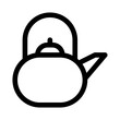 © Uicon Studio - teapot line icon