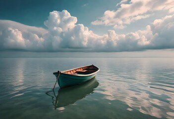 Naklejka na meble boat on the sea