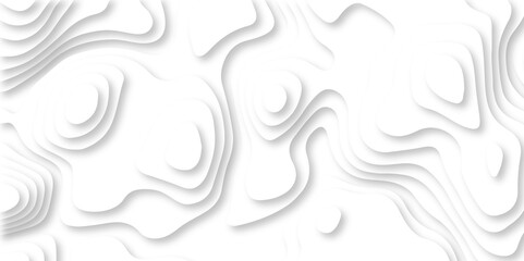  	
Black and white wave Seamless abstract white papercut background 3d realistic design use for ads banner and advertising print design vector. 3d topography relief. Vector topographic illustration.