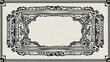 © Jared - frame A vintage line separator with decorative elegant retro fancy lines dividers frame border for text.
