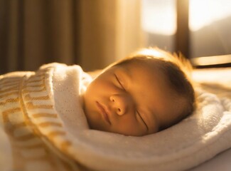 Poster - Little baby sleeping