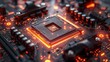 © Raptecstudio - a close up of a motherboard with a cpu on it