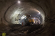 © passsy - construction of a subway tunnel under the city