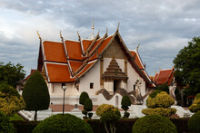 Wat Phumin. Beautiful Buddhist Temple In Nan Town. North Thailand.