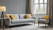 © seven sheep - A stylish room with a sofa. One room. Living alone.
