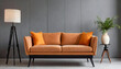 © seven sheep - A stylish room with a sofa. One room. Living alone.