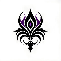 purple black fantasy logo