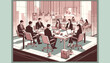 © DRN Studio - Concept vector illustration of business situation.