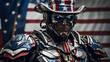 android, cyborg uncle sam