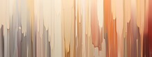 The Painting Features Vertical Streaks That Blend Seamlessly, Creating A Harmonious Composition With A Sense Of Fluid Motion, 3D Design, Not Too Complex, Modern, 4k, Epic Composition, Shades Of Taupe 