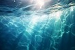 The mesmerizing play of light on the ocean's surface