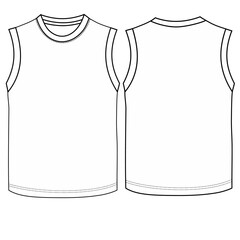  boys round neck sleeveless t shirt colts design