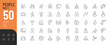 © Vectuz - People Line Editable Icons set. Vector illustration in modern thin line style of basic human icons: men, women, children, seniors, family, team, and more
