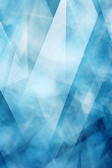 Wall Mural - Abstract gemetrical blue background  with textured layers