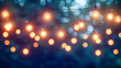 Magical Holiday Sparkle: An Abstract Background of Christmas Lights and Bokeh, Creating a Festive Atmosphere for Joyous Celebrations