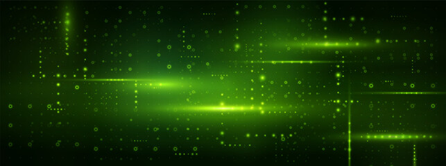 Fototapete - Abstract Binary Software Programming Code Background. Random Parts of Program Code. Digital Data Technology Concept. Ultra Wide Vector Illustration.