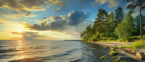 Wall Mural - Nature is bright, beautiful and amazing.