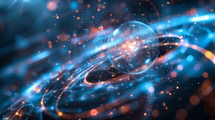Poster - quantum particle entanglement theory