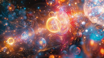 Poster - quantum particle entanglement theory