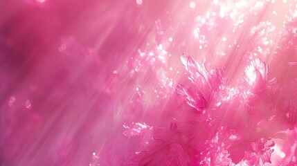 Poster - Abstract pink romance light. Generative AI