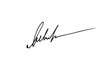 Unique invented signatures for business documents, for business, for designs. Vector illustration.