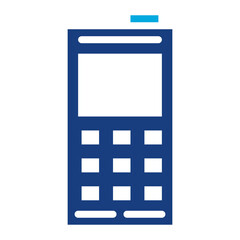 Poster - Cellular Phone icon vector image. Can be used for Shooting.