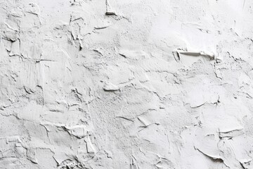 Poster - Retro white cement wall for calm interiors.