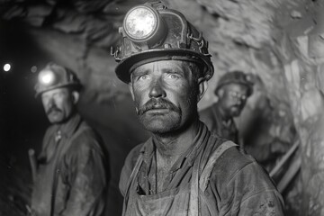 1920s Coal Miners' Grit and Unity

