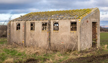 Derelict RAF Building -  Skipton-On-Swale North Yorkshire UK