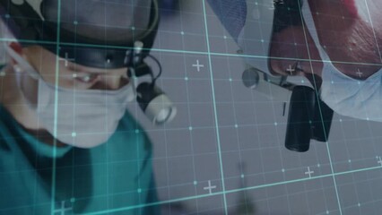 Poster - Animation of data processing over diverse surgeons in operating theatre