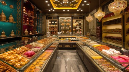 Traditional Indian Sweets Shop