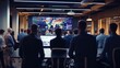© Damian Sobczyk - A meeting of IT engineers, they talk about various novelties and trends and exchange their observations, project ideas and the direction of development of the IT industry